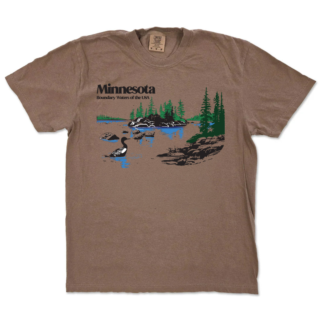 Boundary Waters Premium Tee (Espresso)