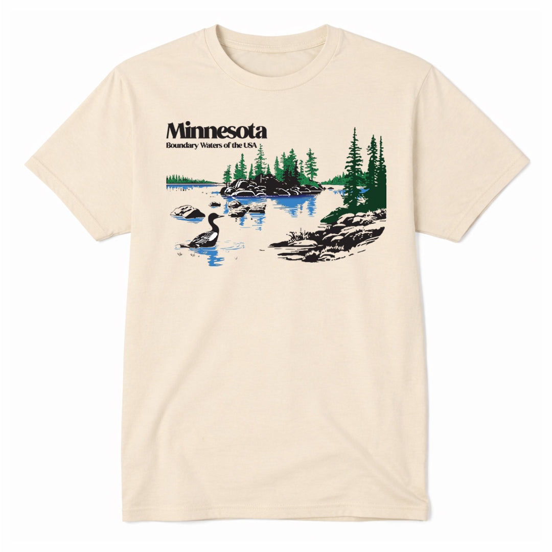 Boundary Waters Tee (Natural)