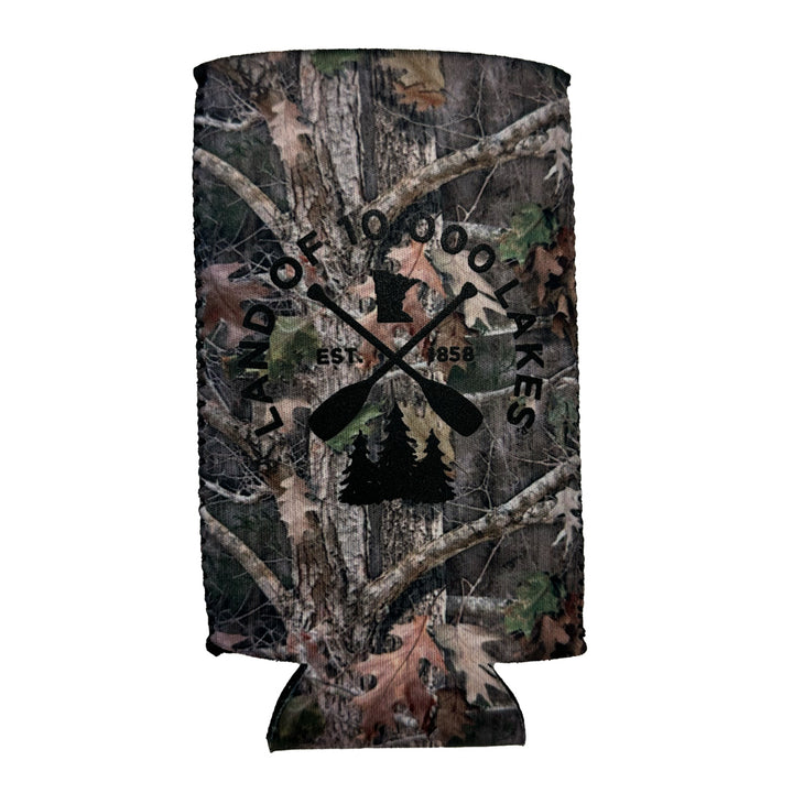 10K Lakes Camo Can Cooler