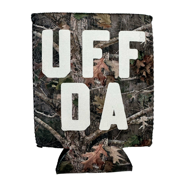 Uffda Camo Can Cooler