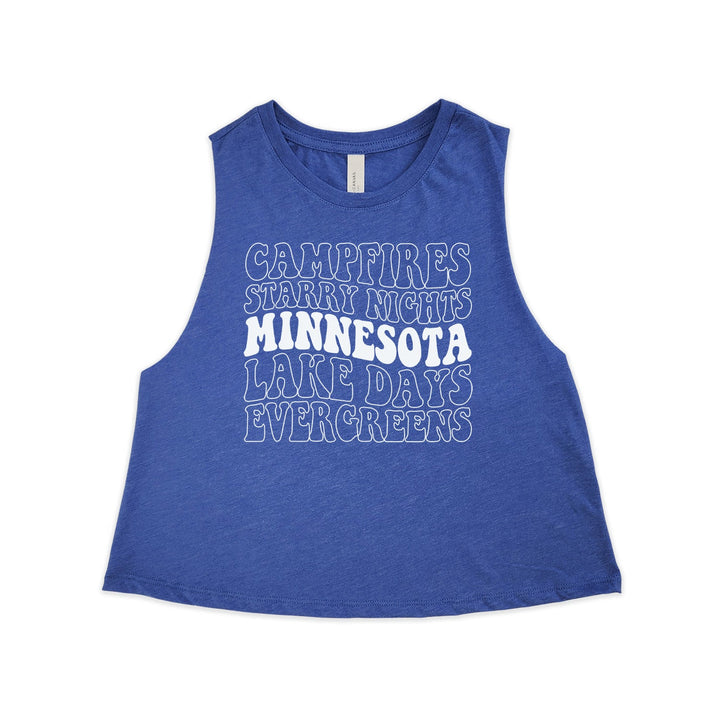 Campfire Crop Tank - Women's