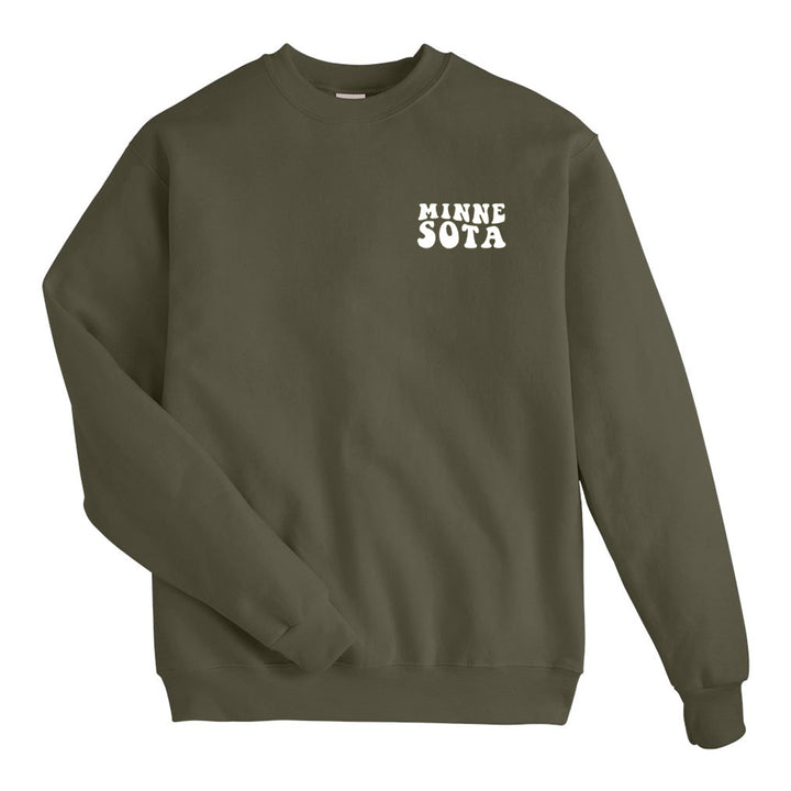 Campfire Crewneck (Fatigue Green)