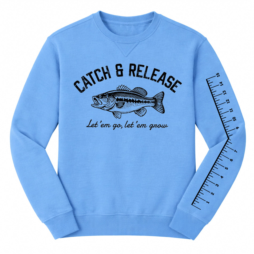 Catch & Release Premium Crewneck