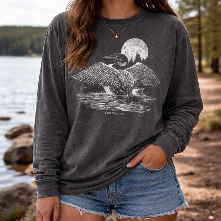 Common Loon Long Sleeve Tee