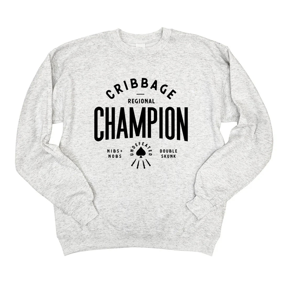 Cribbage Champion Crewneck