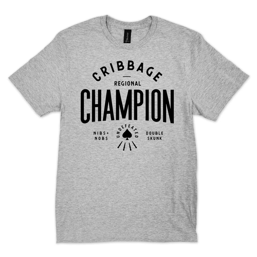 Cribbage Champion Tee