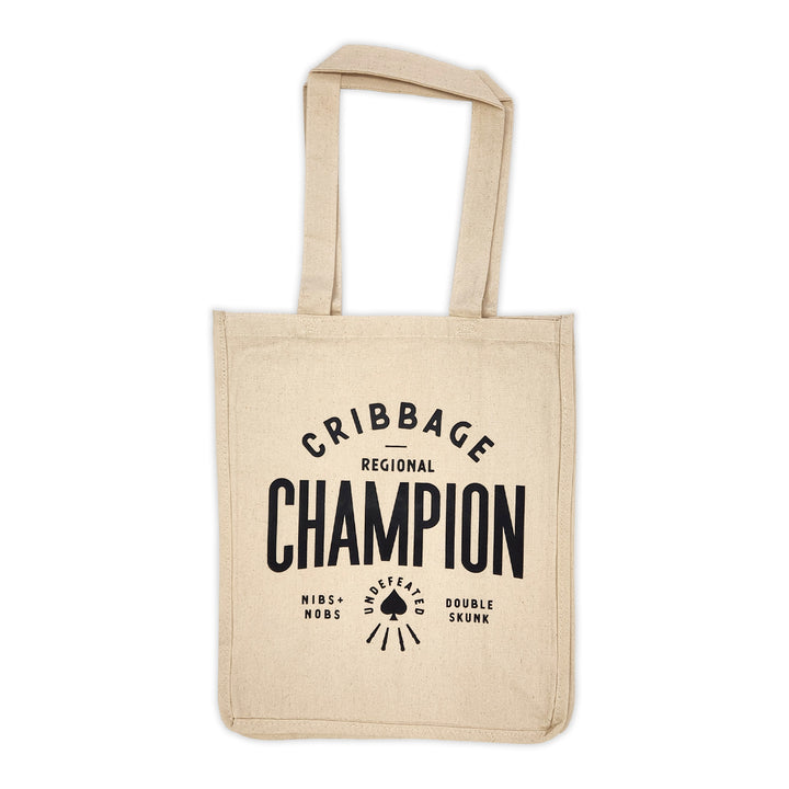 Cribbage Champ Tote Bag