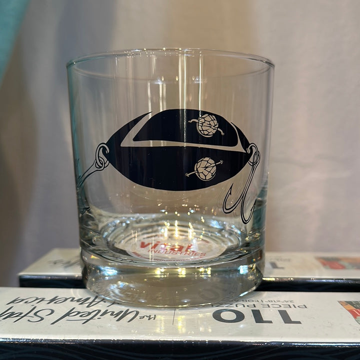 Fishing Lure Rock Glass