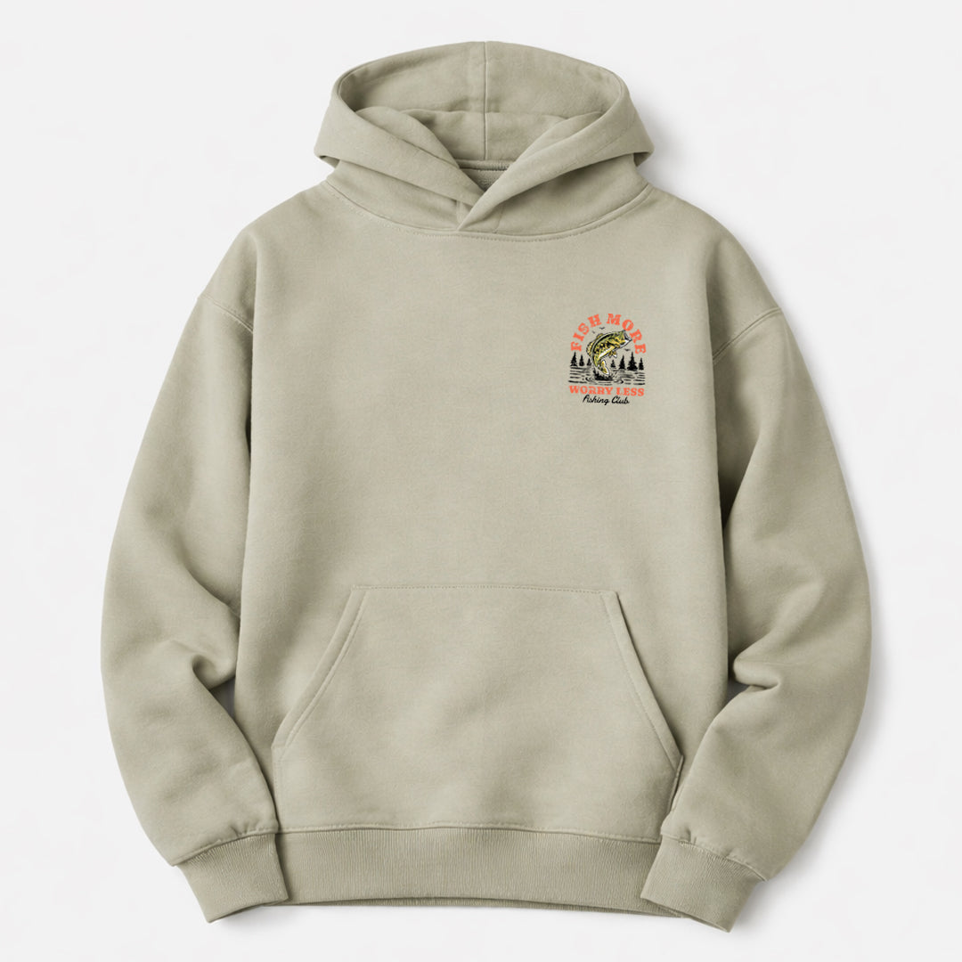 Vintage Fish More Premium Hoodie