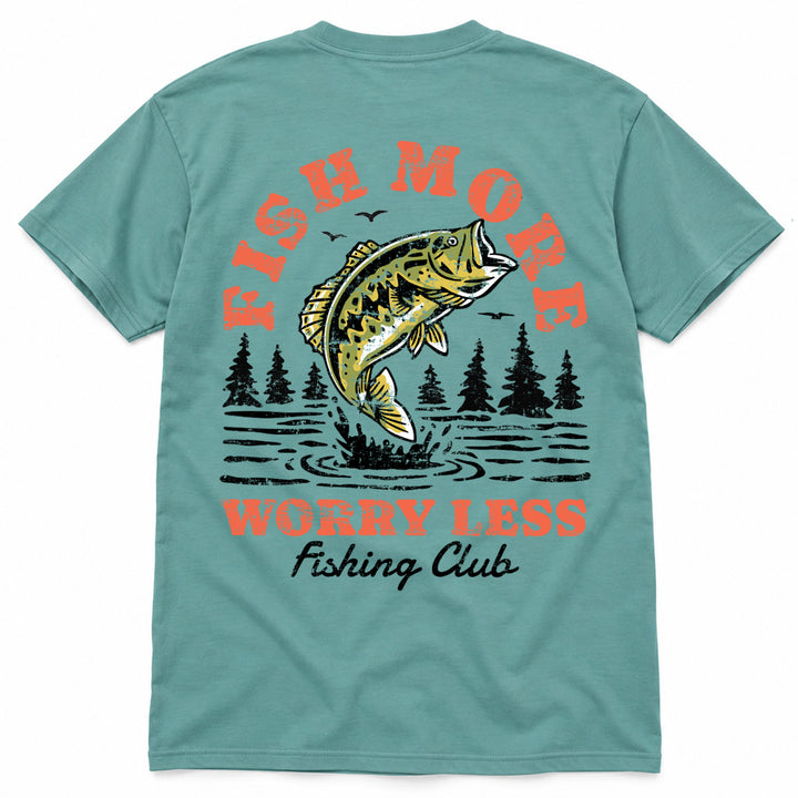 Fish More Tee (Aquatic)