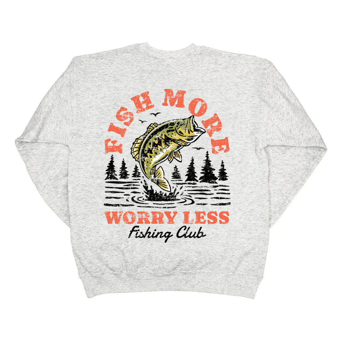 Vintage Fish More Crewneck