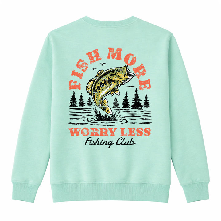Vintage Fish More Premium Crewneck