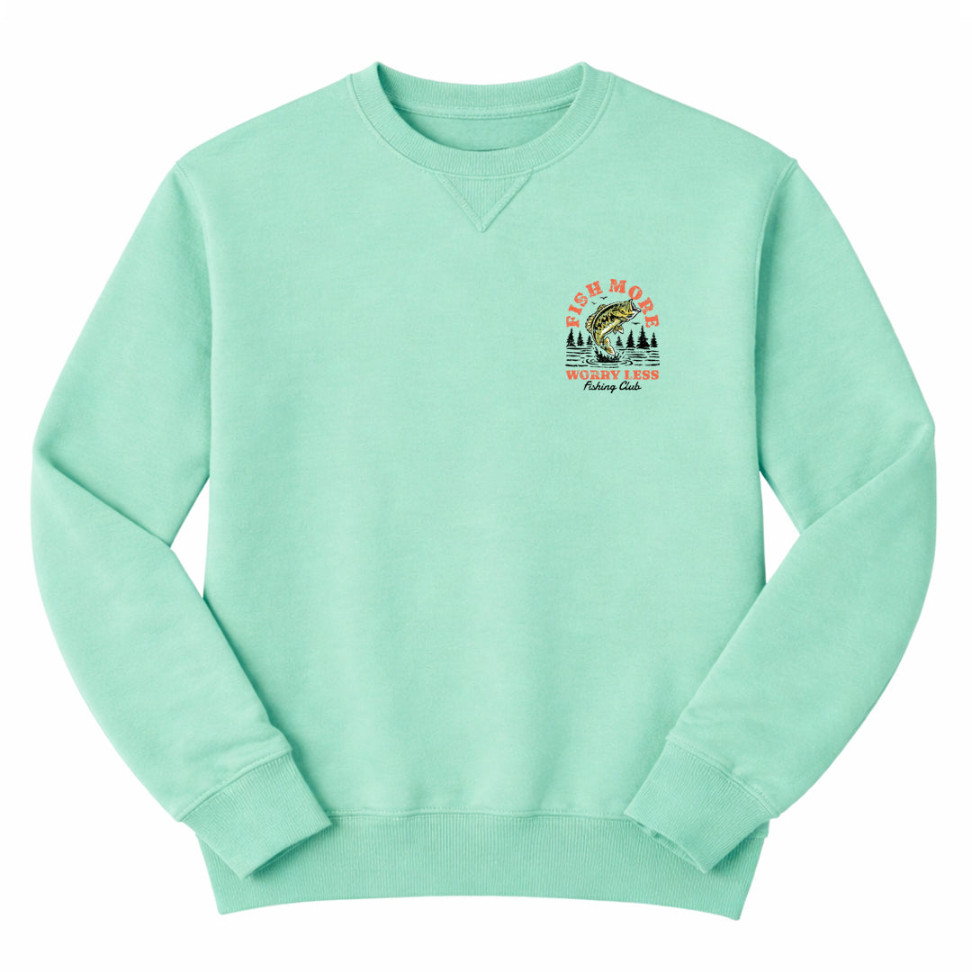 Vintage Fish More Premium Crewneck