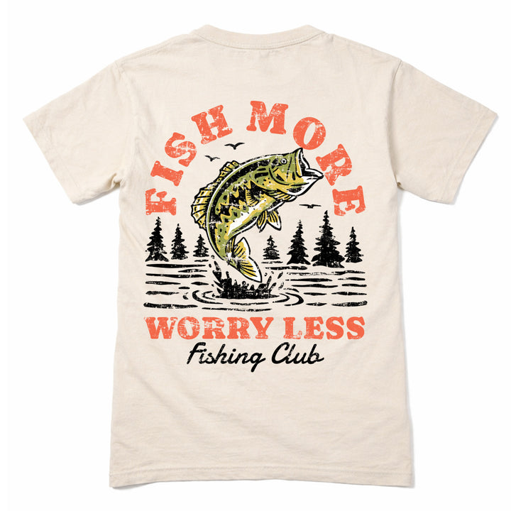Fish More Premium Tee - Ivory