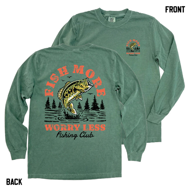 Vintage Fish More Long Sleeve Tee