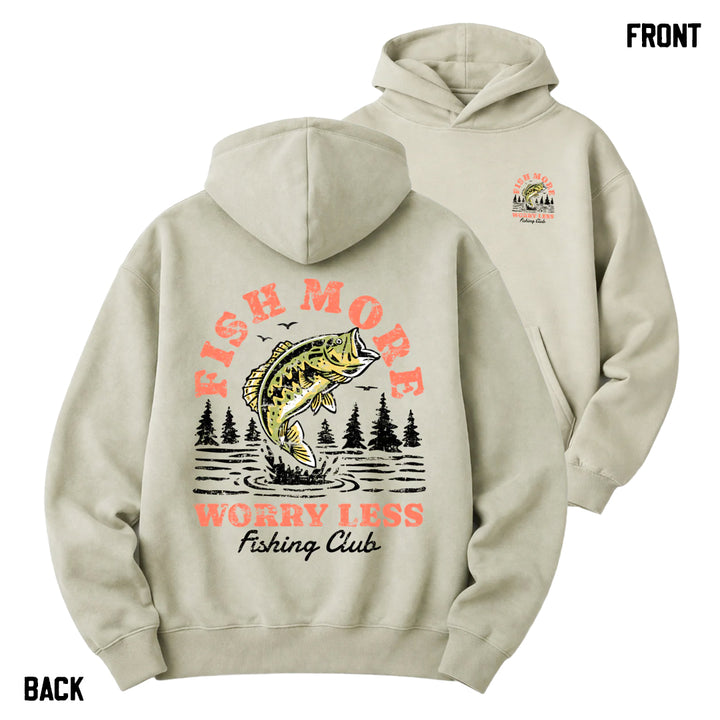 Vintage Fish More Premium Hoodie