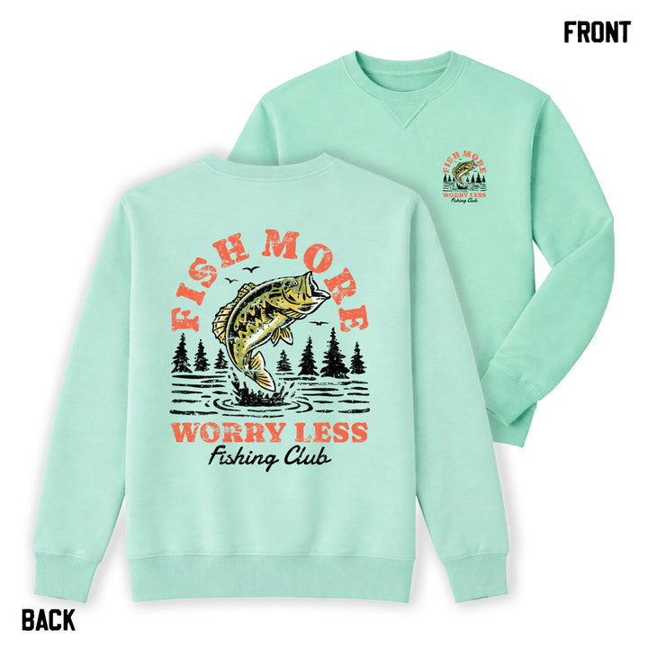 Vintage Fish More Premium Crewneck