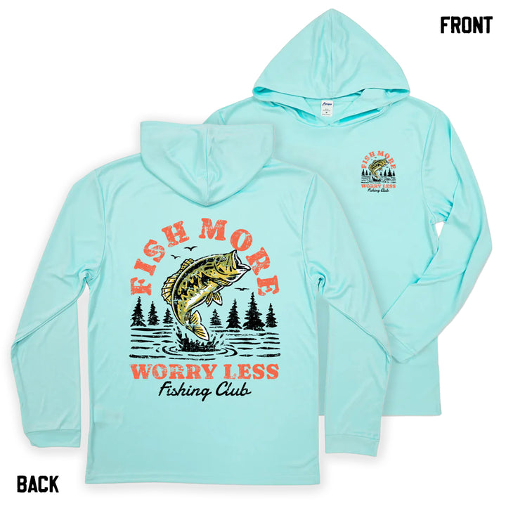 Vintage Fish More UPF Hoodie