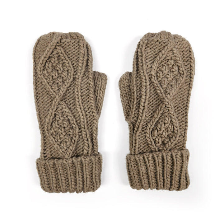 Lodge Mittens - Tan
