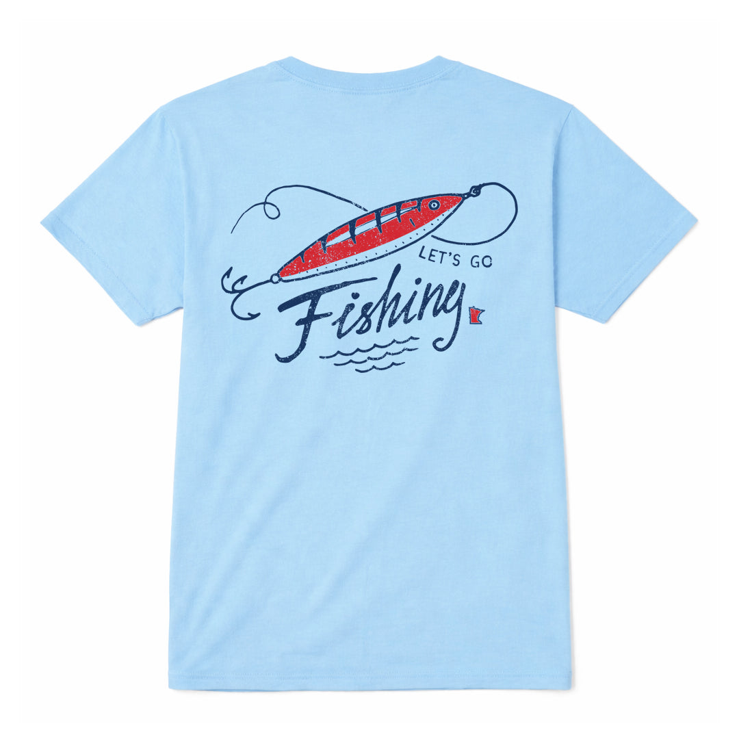 Let's Go Fishing Tee