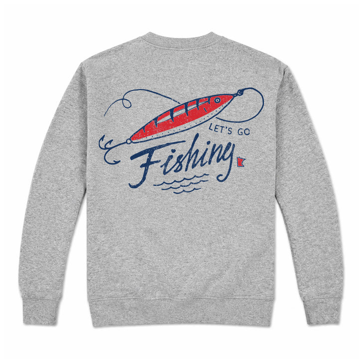 Let's Go Fishing Crewneck - Youth