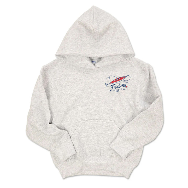 Let's Go Fishing Hoodie - Youth