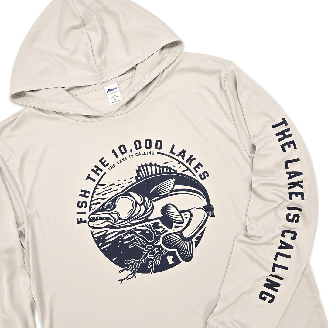 The Lake is Calling UPF Lightweight Hoodie