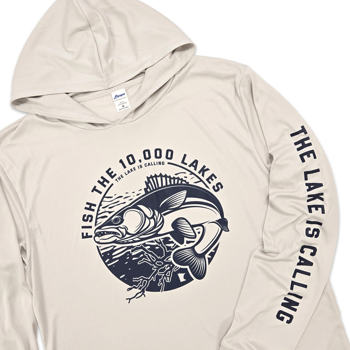 The Lake is Calling UPF Lightweight Hoodie