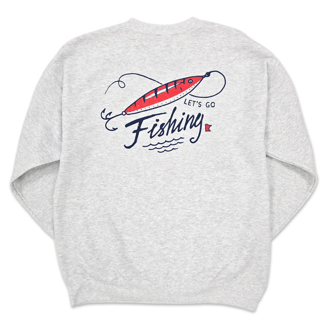 Let's Go Fishing Crewneck