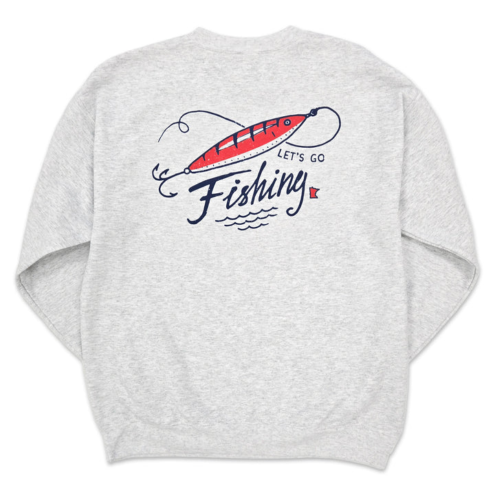 Let's Go Fishing Crewneck