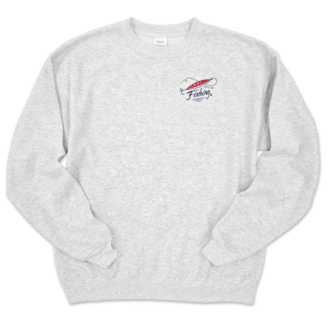Let's Go Fishing Crewneck
