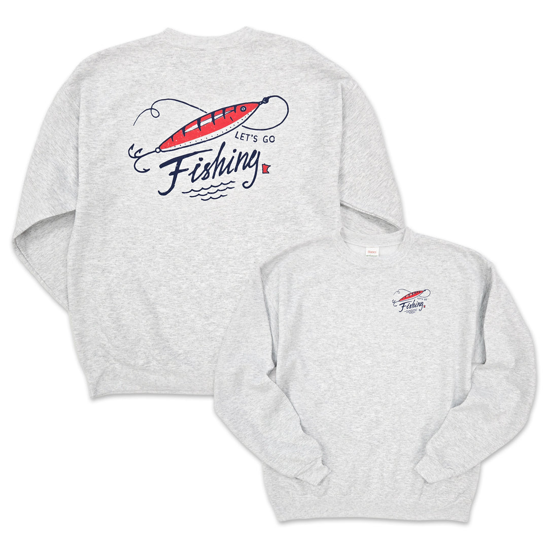 Let's Go Fishing Crewneck