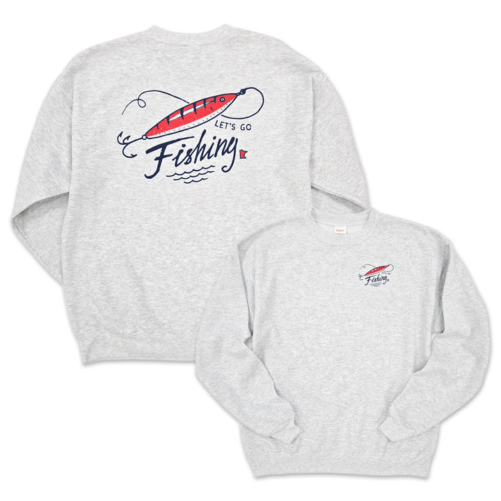 Let's Go Fishing Crewneck