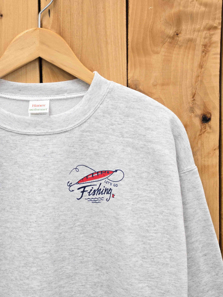 Let's Go Fishing Crewneck