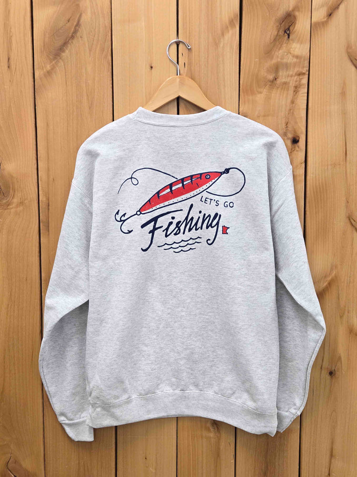 Let's Go Fishing Crewneck