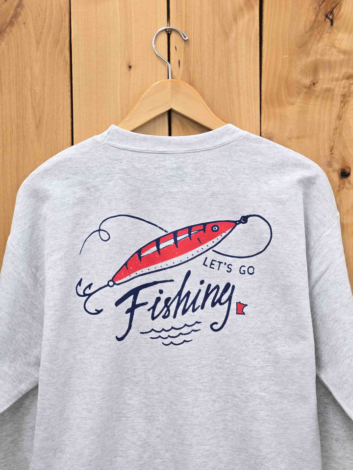 Let's Go Fishing Crewneck