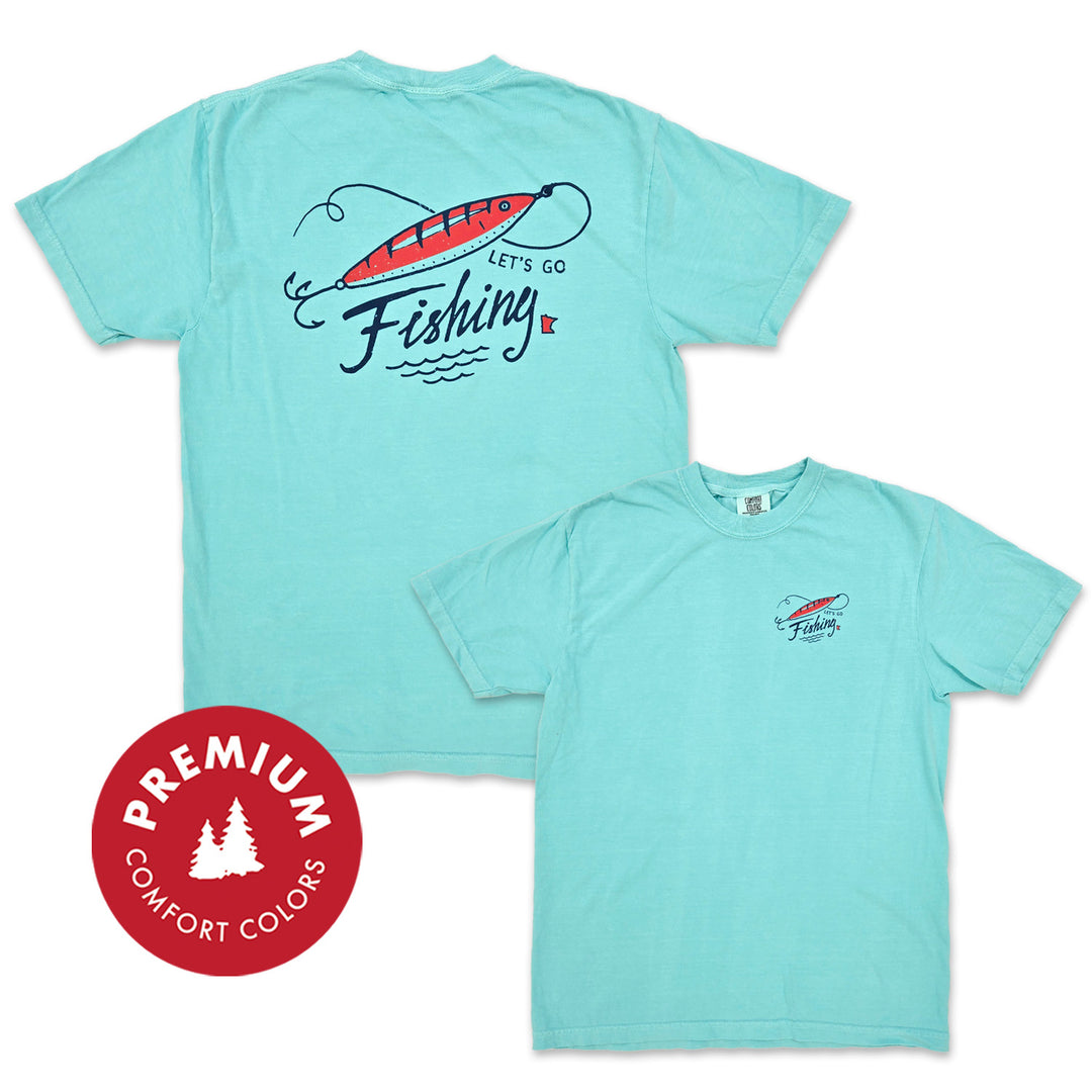 Let's Go Fishing Premium Tee