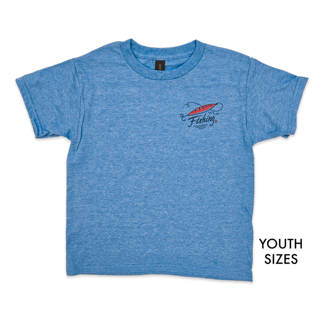 Let's Go Fishing Tee - Youth