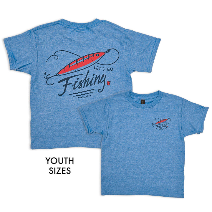 Let's Go Fishing Tee - Youth
