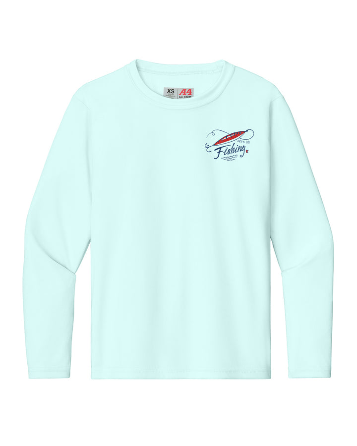 Let's Go Fishing Lightweight UPF - Youth