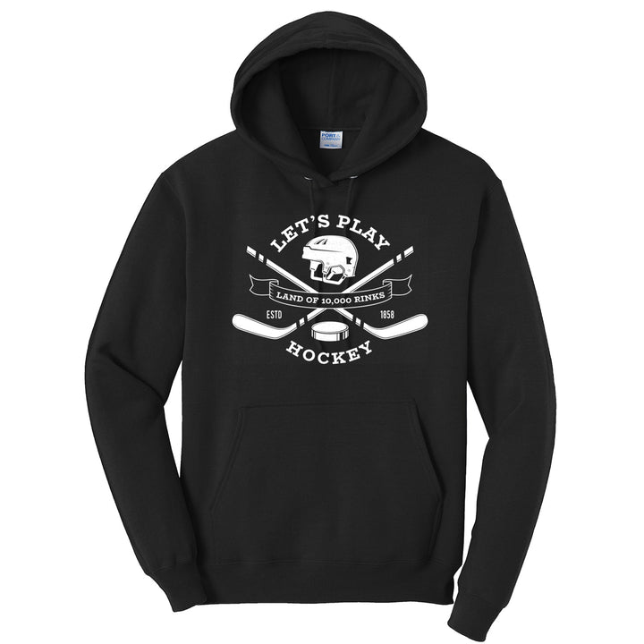 Let's Play Hockey Hoodie