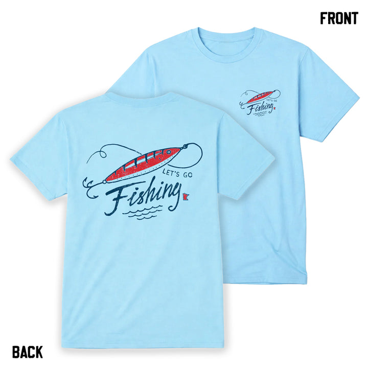 Let's Go Fishing Tee - Youth