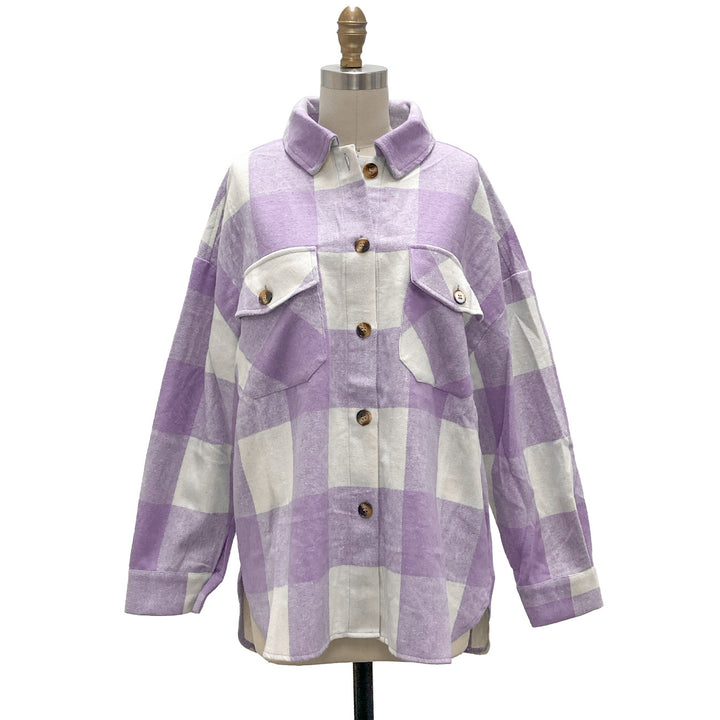 Lightweight Flannel Shacket