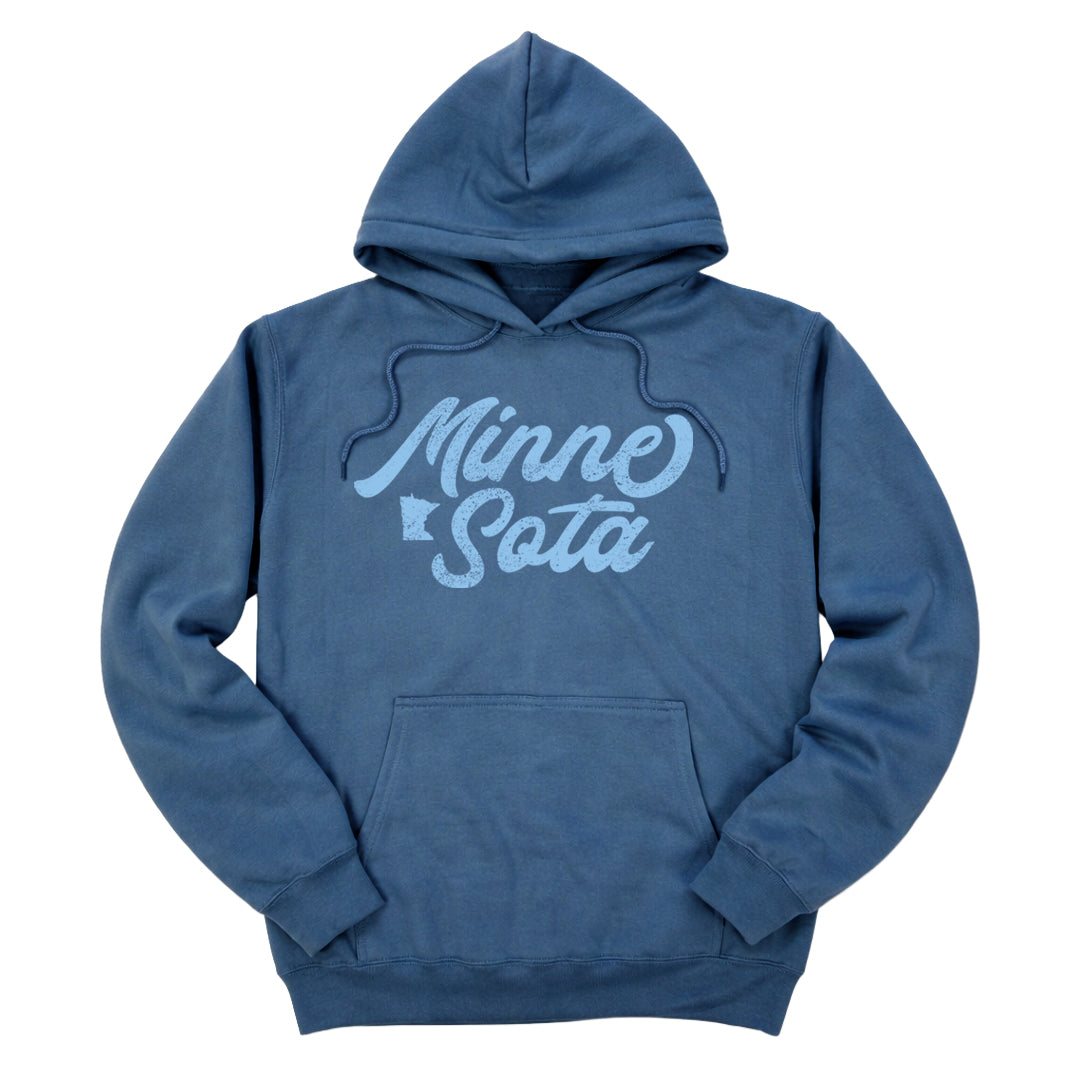 Minnesota Script Hoodie