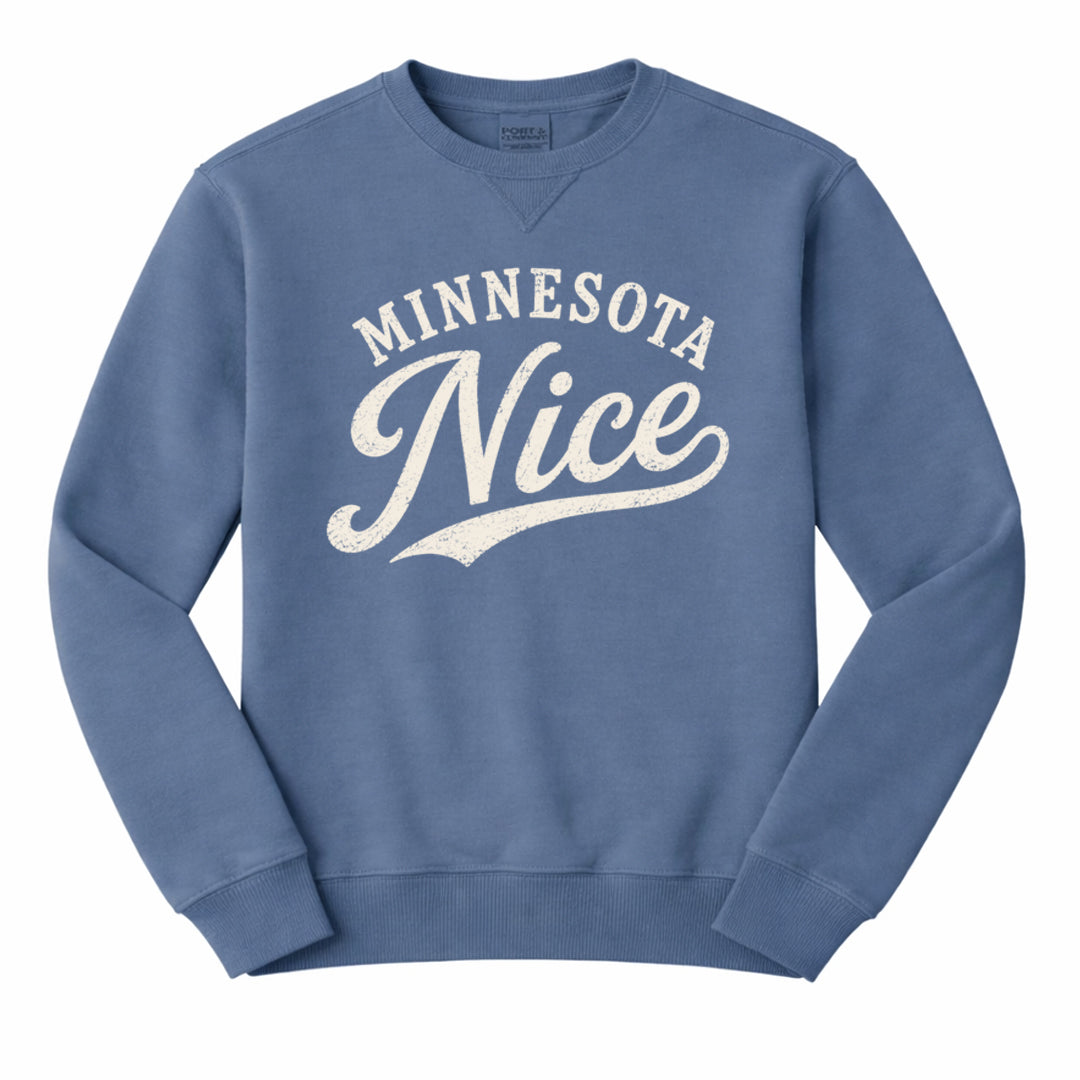 Minnesota Nice Premium Crewneck