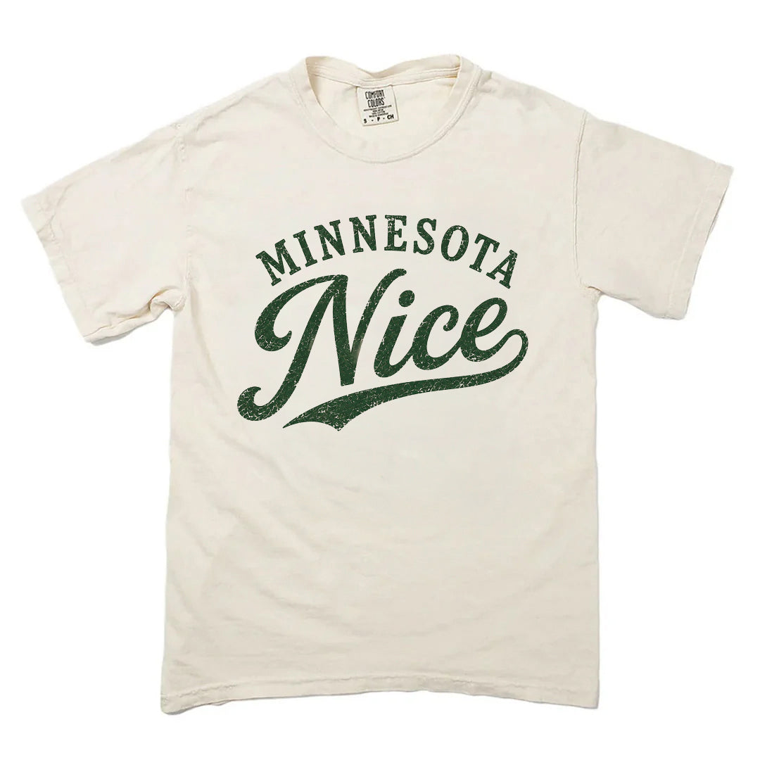 Minnesota Nice Premium Tee (Ivory)