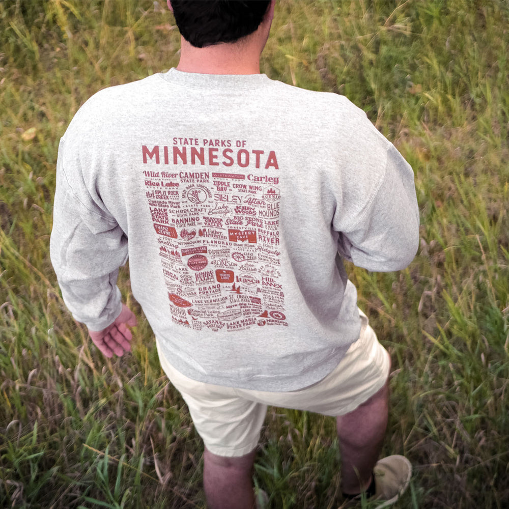 Minnesota state parks sweatshirt design