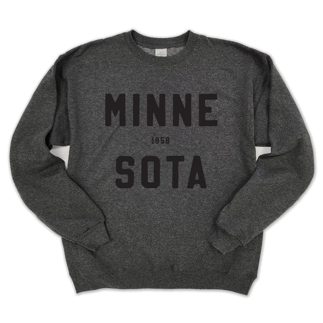 Minnetonka Crewneck (Charcoal Heather)