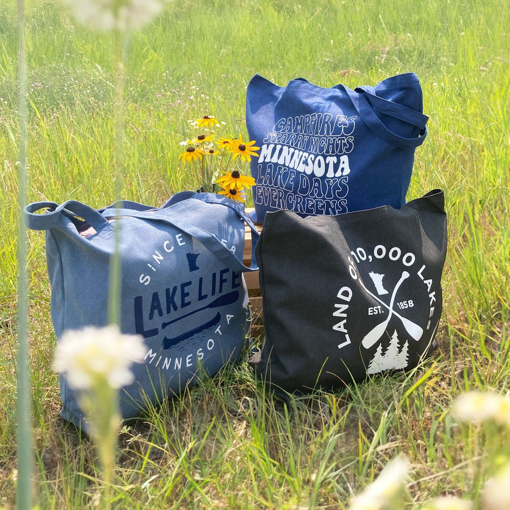 Minnesota Canvas Tote Bags from 218