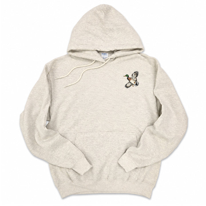 North Country Mallards Hoodie (Heather Oatmeal)